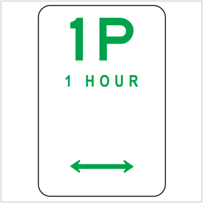 1 HOUR PARKING