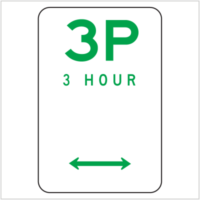 3 HOUR PARKING