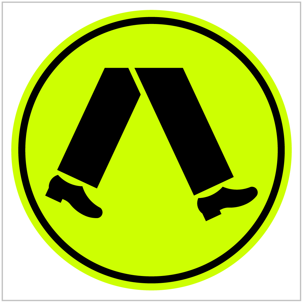 R3-1 PEDESTRIANS - LEGS WALKING