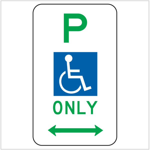 DISABLED PARKING ONLY