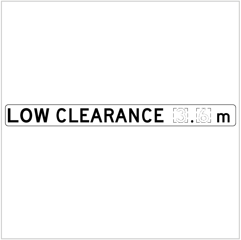 LOW CLEARANCE METRES