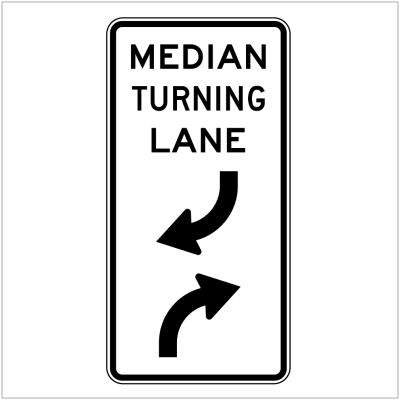 MEDIAN TURNING LANE