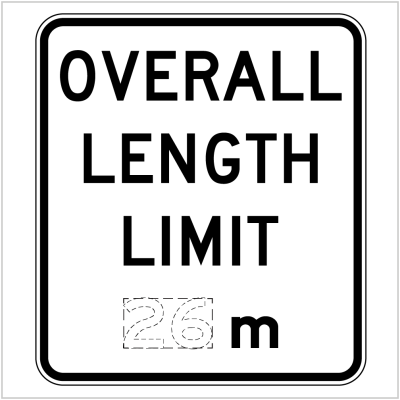 OVERALL LENGTH LIMIT