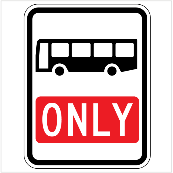 BUSES ONLY LANE