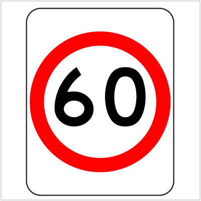 60KPH SIGN