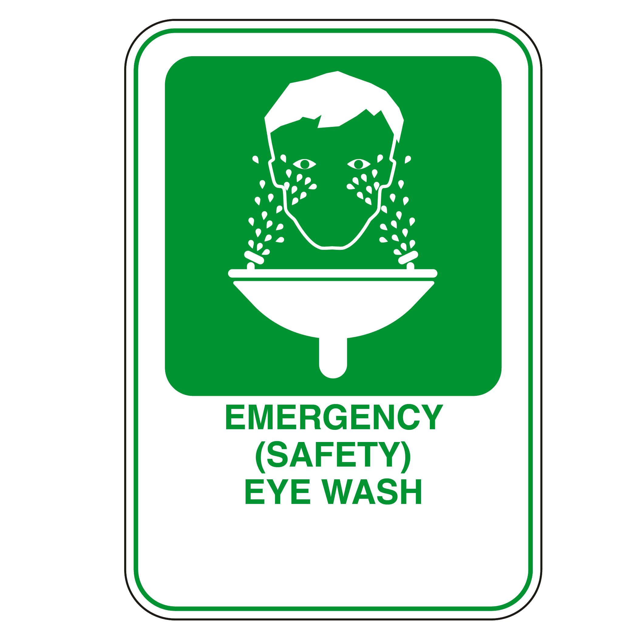 AS472 EMERGENCY SAFETY EYE WASH