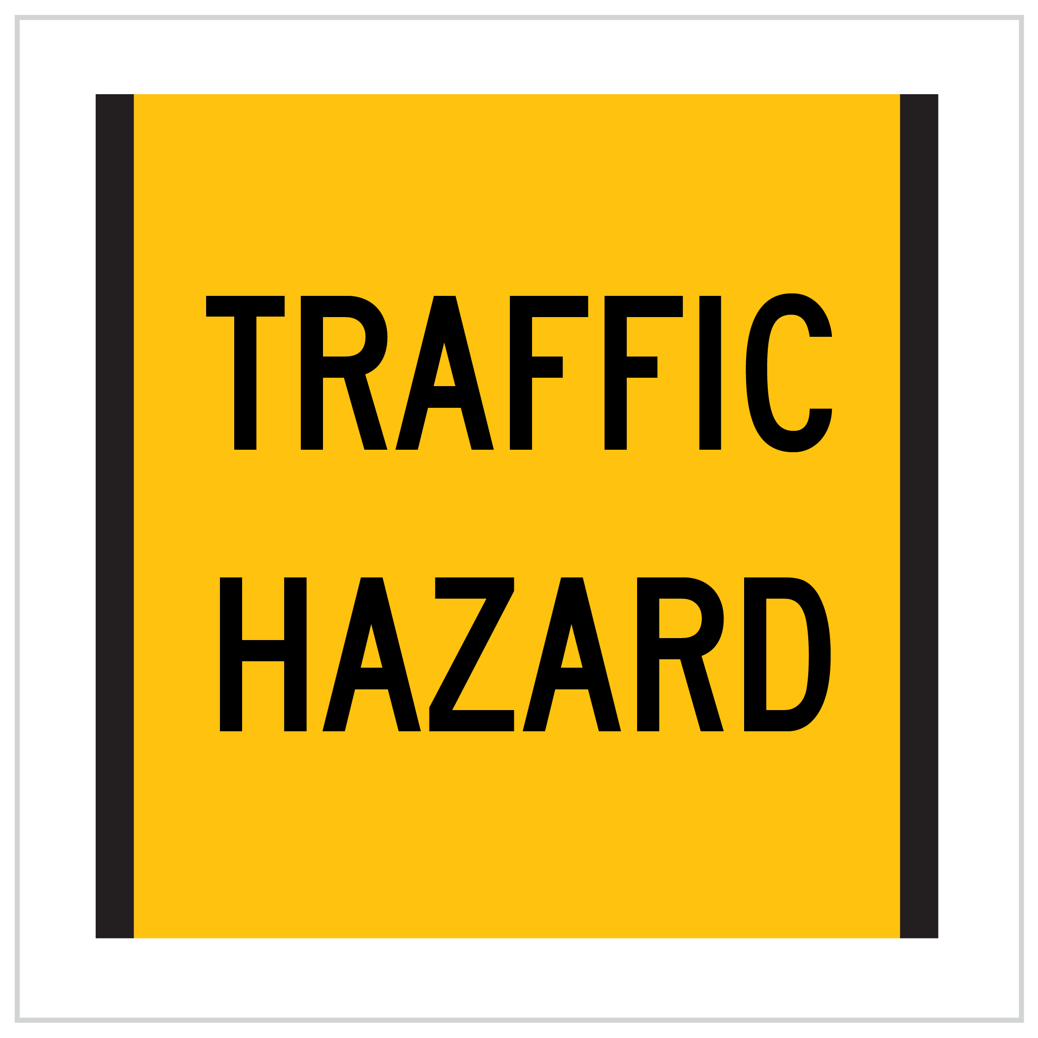 CORFLUTE – TRAFFIC HAZARD - CT284-T1-10H