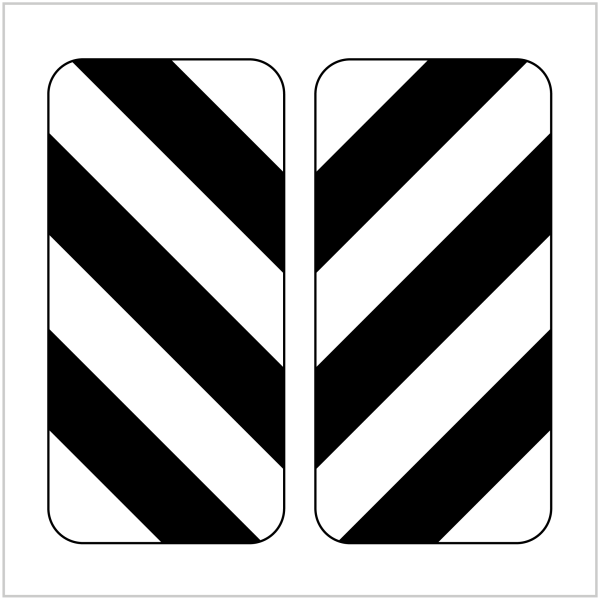 D4-3 WIDTH MARKER - LEFT or RIGHT