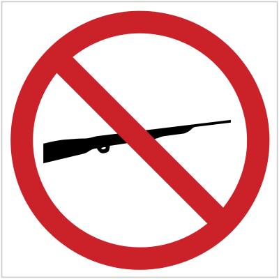 P7 – FIREARMS PROHIBITED