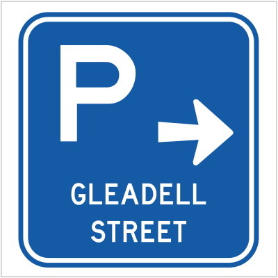 G7-12 - PARKING DIRECTION