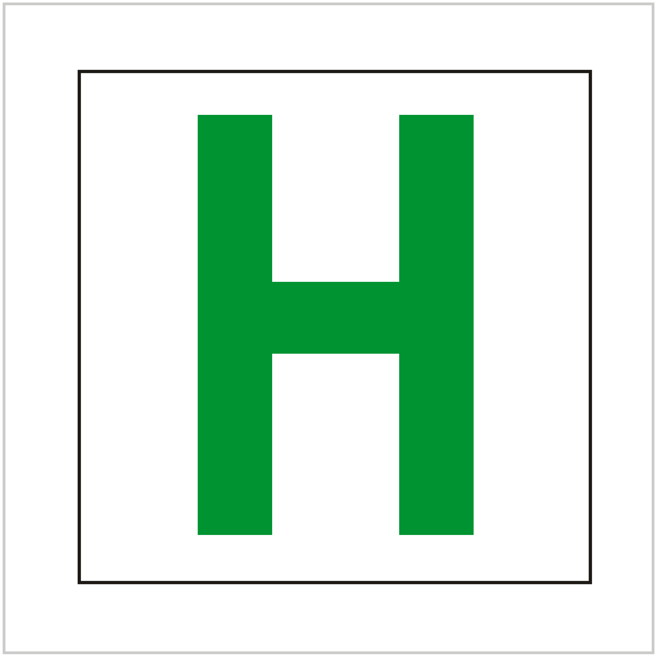 H Hydrant Markers