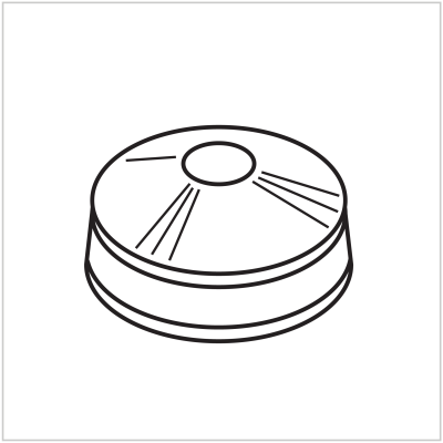 POST CAPS - PCAP - ALUMINIUM