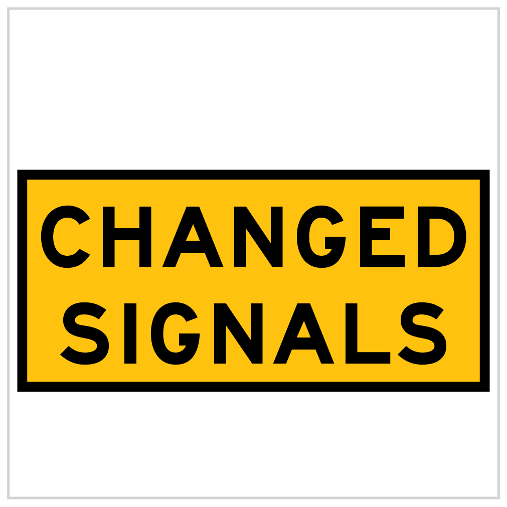 T1-22A – CHANGED SIGNALS