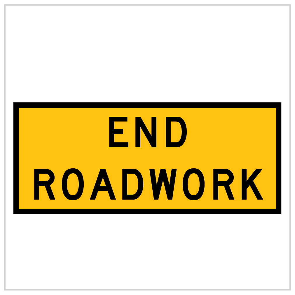 T2-16A – END ROADWORK