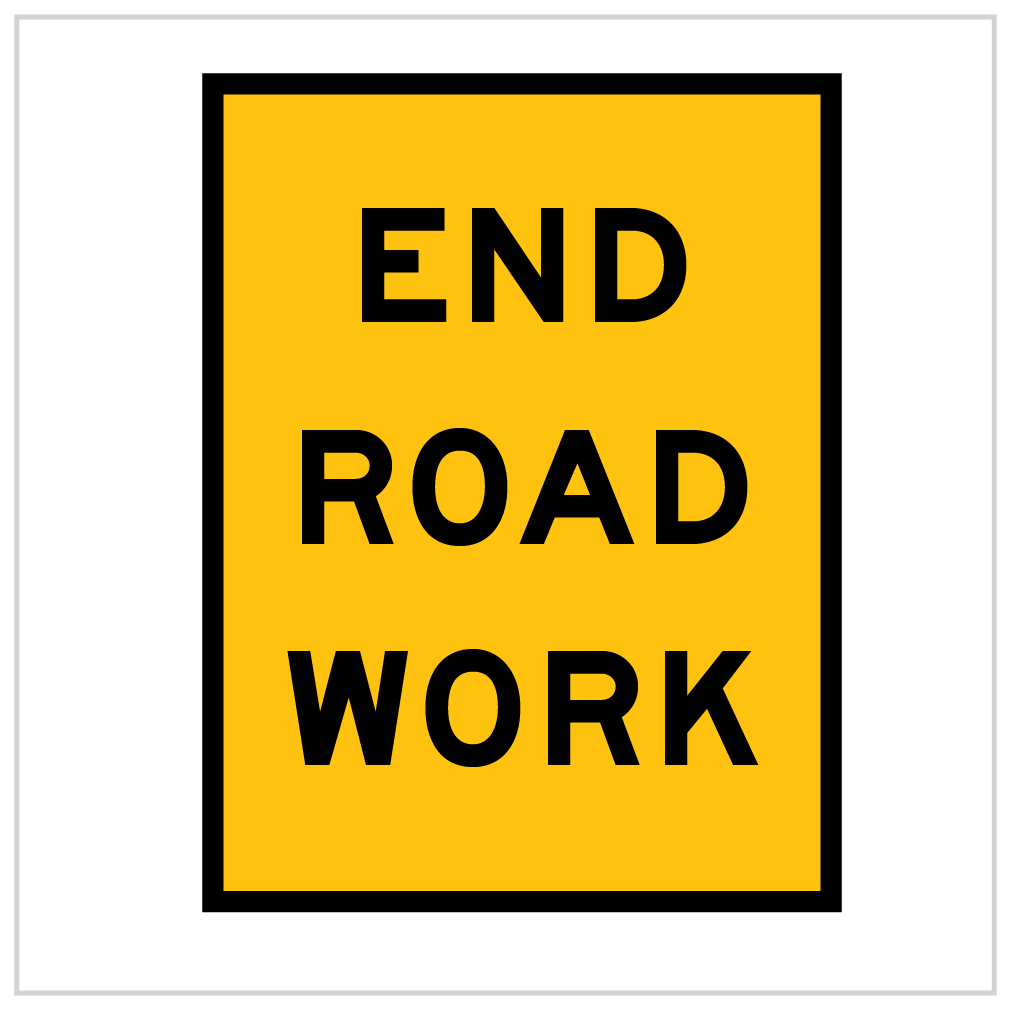 T2-17A – END ROAD WORK