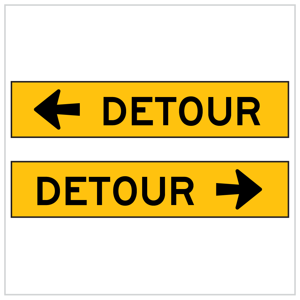 T5-1 -DETOUR - LEFT:RIGHT