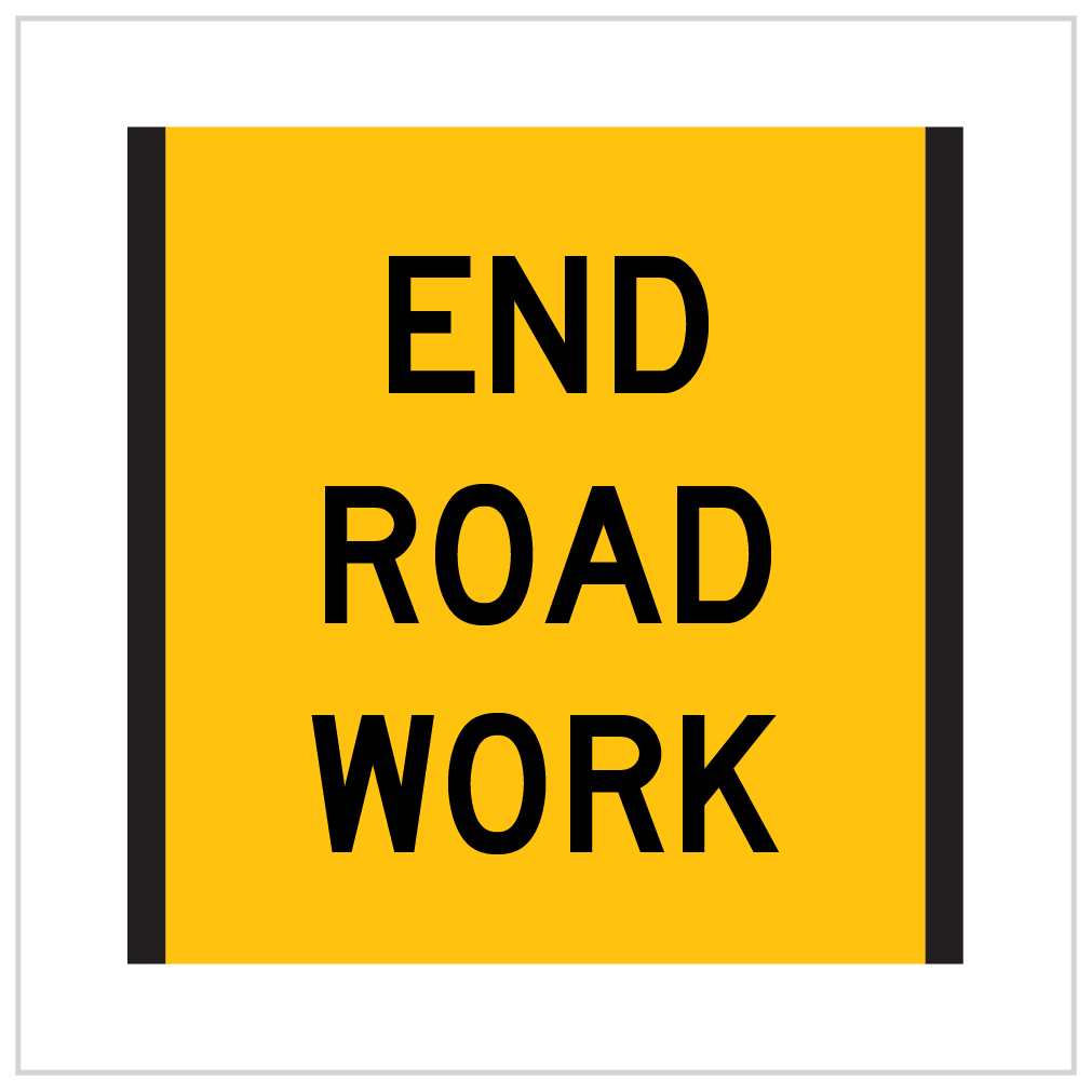 TC1170 – END ROAD WORK - QLD ONLY