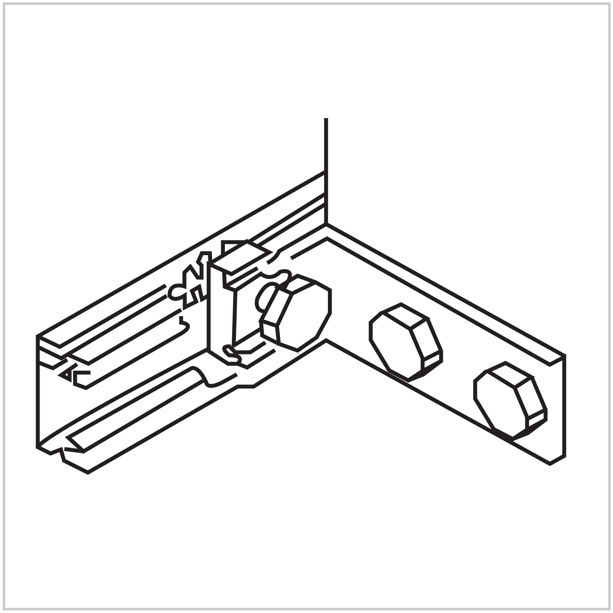 TIMBER FRANGIBLE BRACKET