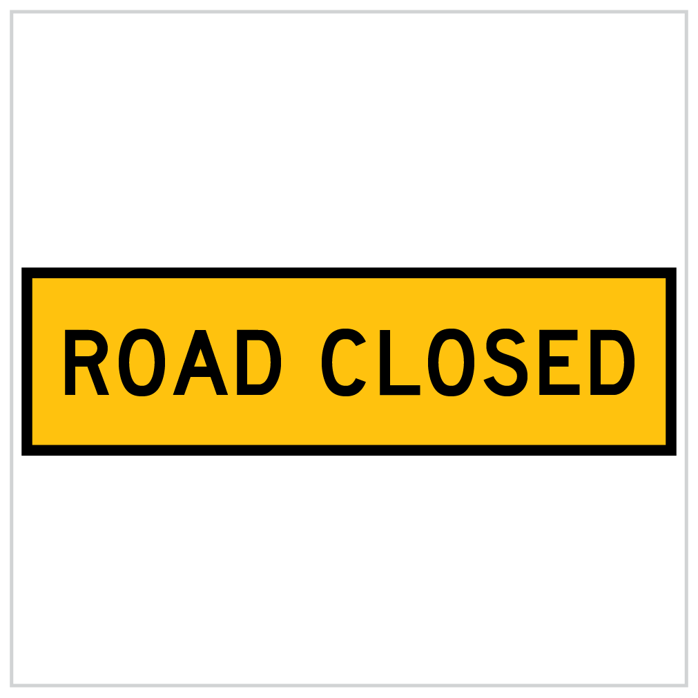 T2-4A – ROAD CLOSED