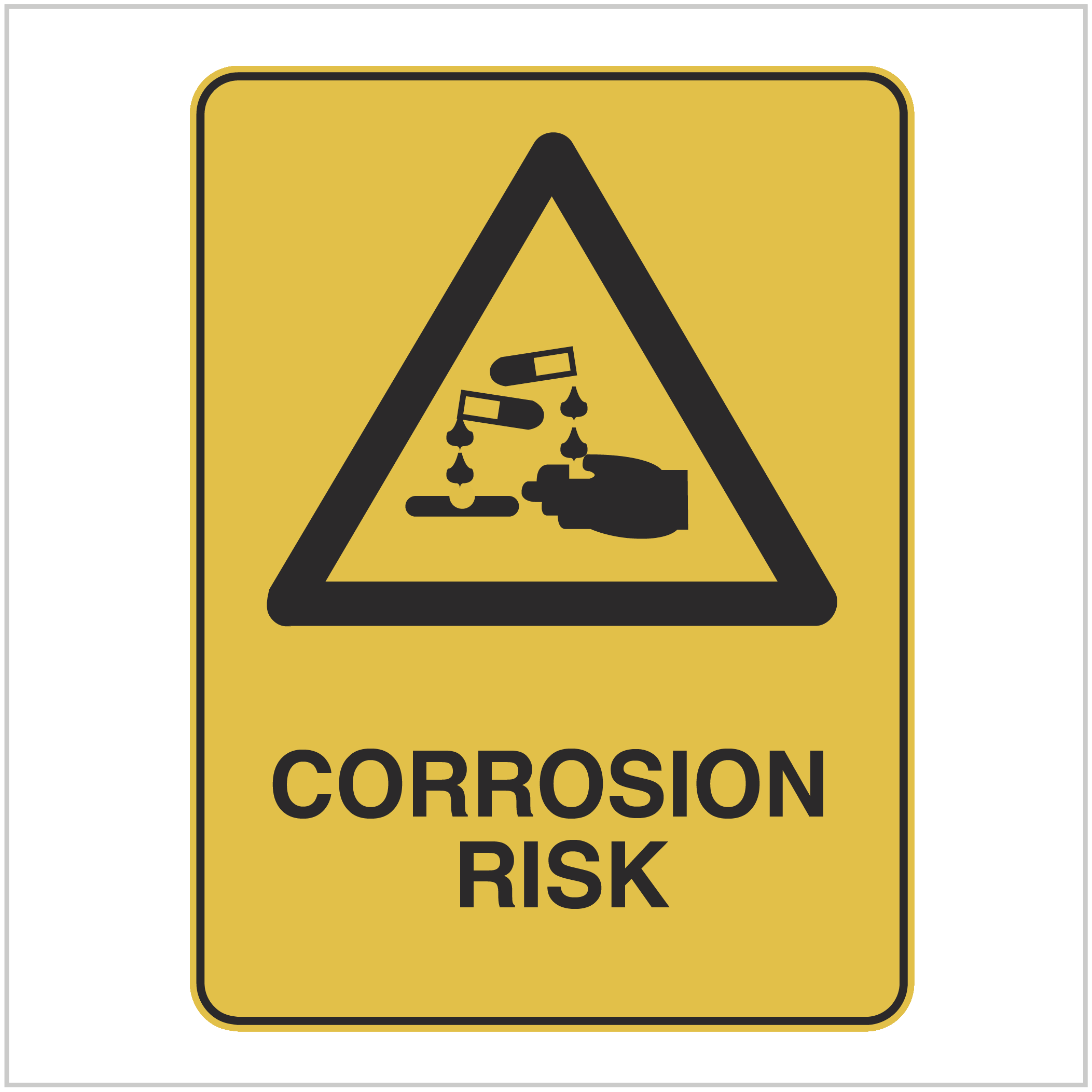 AS 445 CORROSION RISK