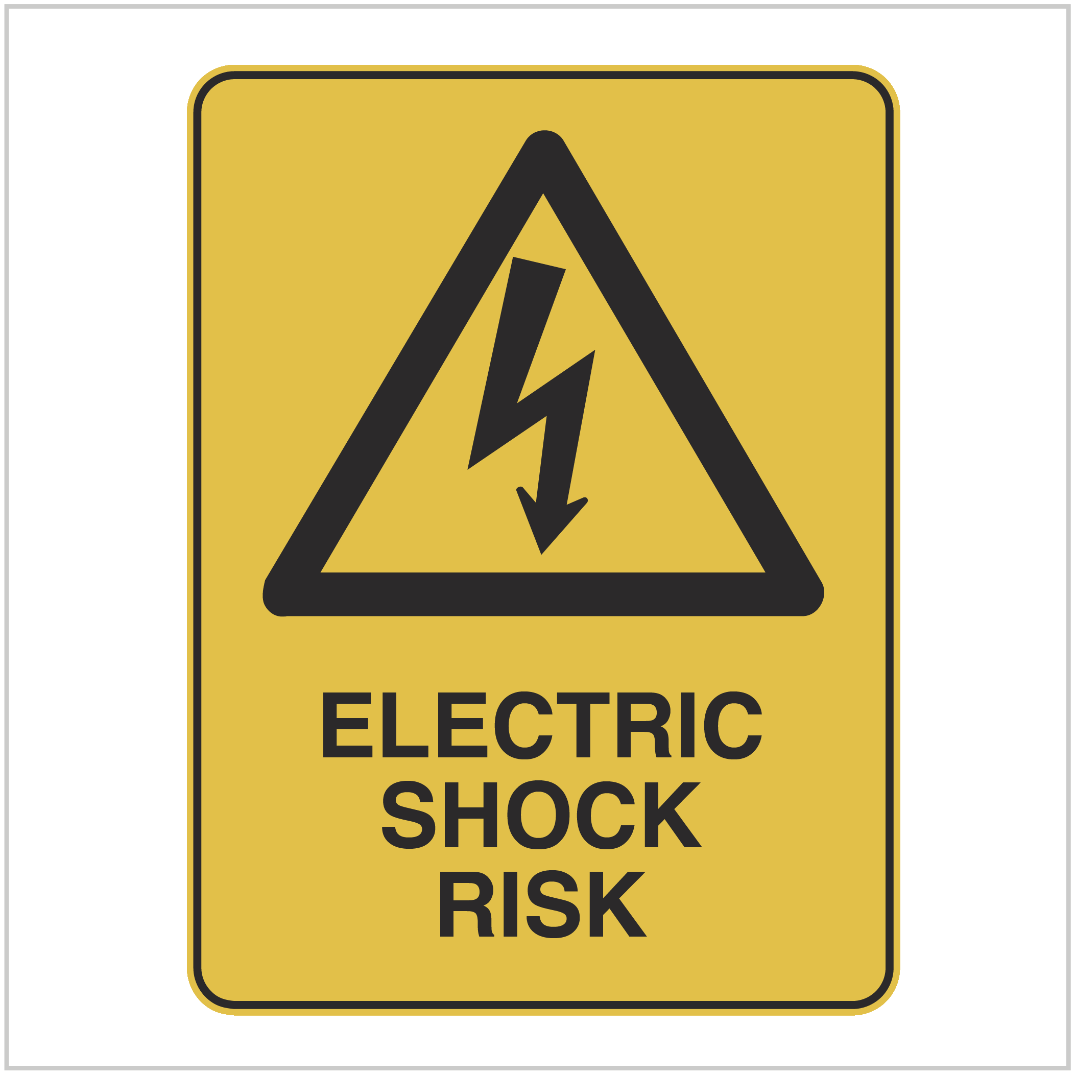 AS 447 ELECTRIC SHOCK RISK