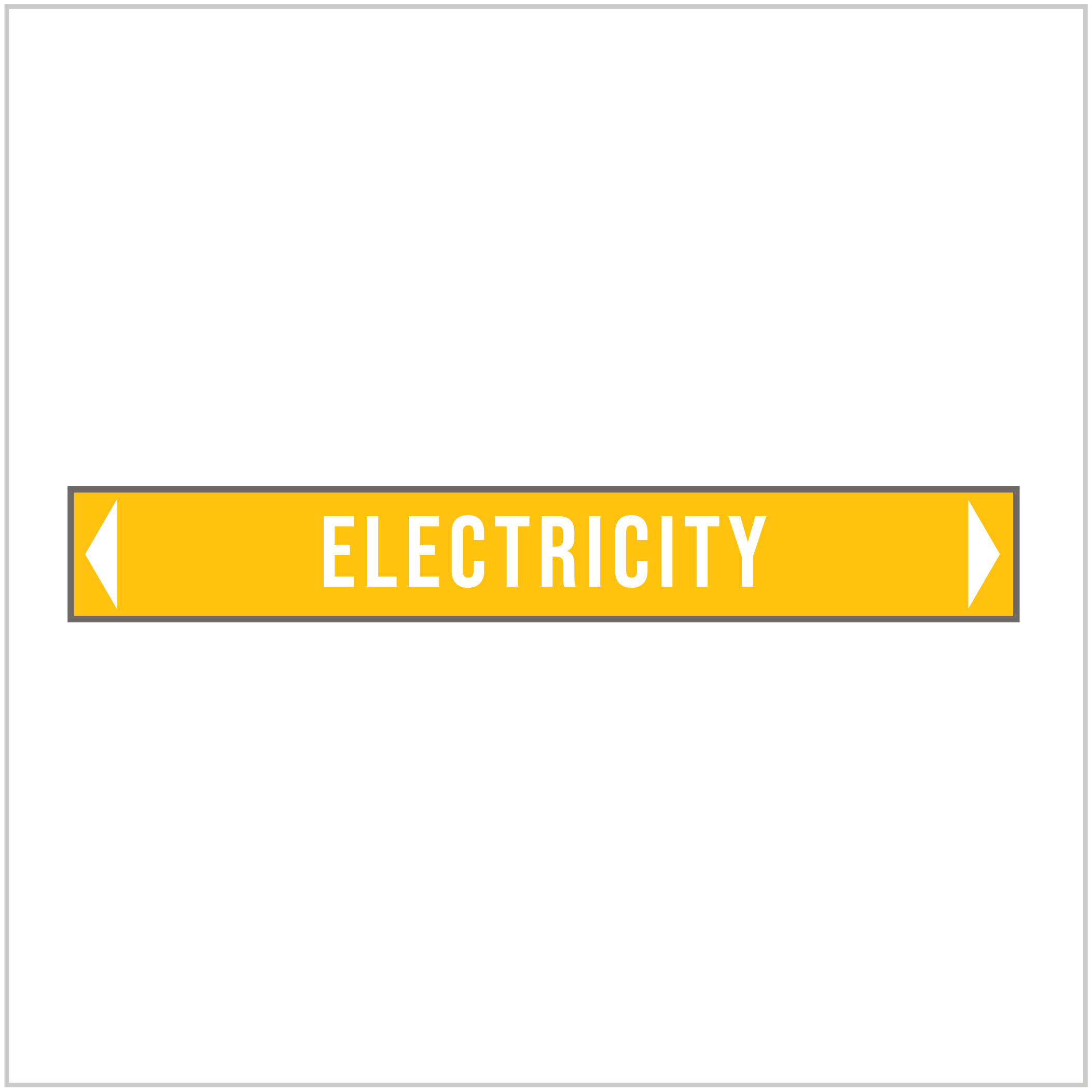 PIPELINE MARKERS-E Electricity