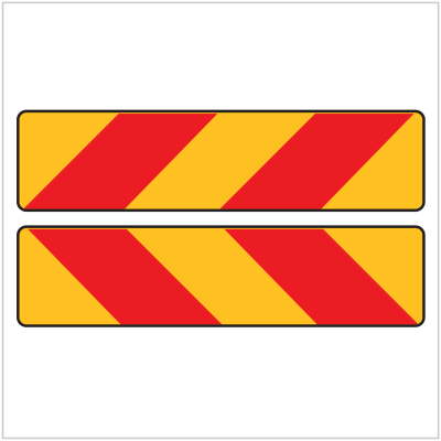 615A-L & 615B-R – LEFT OR RIGHT REAR MARKING PLATES