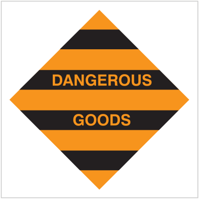 DANGEROUS GOODS - HAZARDOUS GOODS SIGNS - DMG250