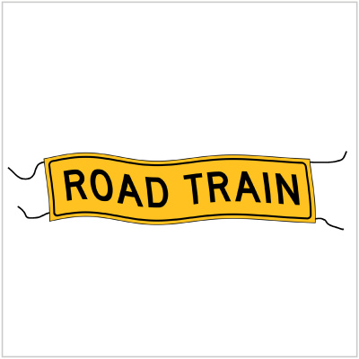 RT12250 BANNER - ROAD TRAIN BANNER