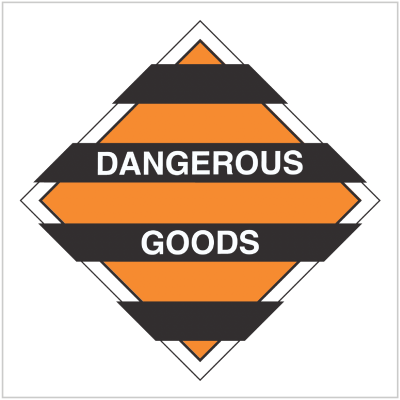 HAZ-10 WA ONLY DANGEROUS GOODS - HAZARDOUS GOODS SIGNS