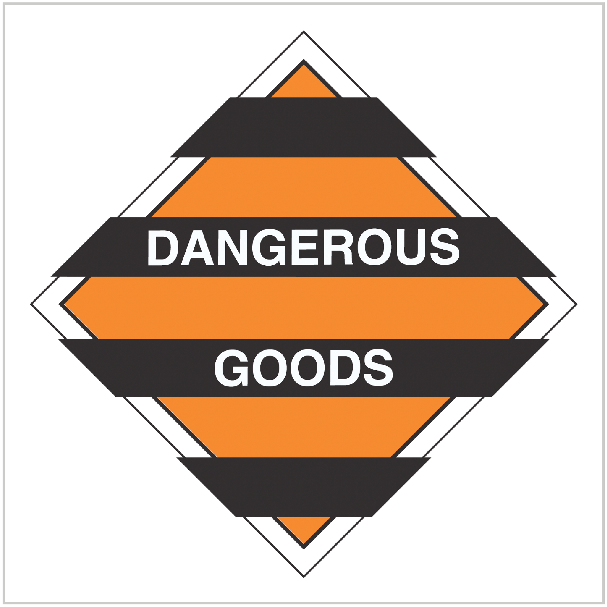 HAZ-10 WA ONLY DANGEROUS GOODS - HAZARDOUS GOODS SIGNS