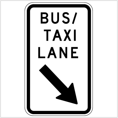 BUS/TAXI LANE