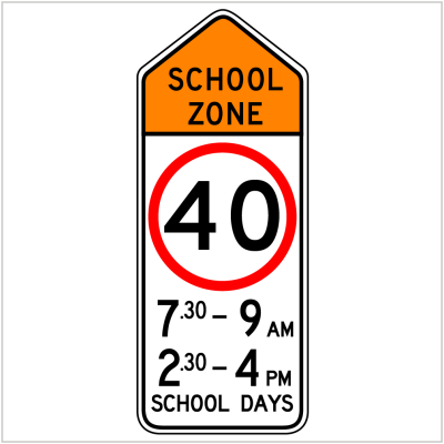 SCHOOL ZONE - WA