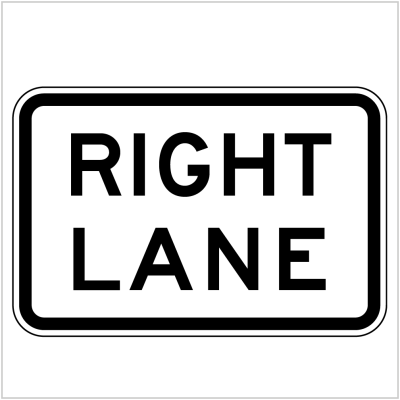 RIGHT LANE