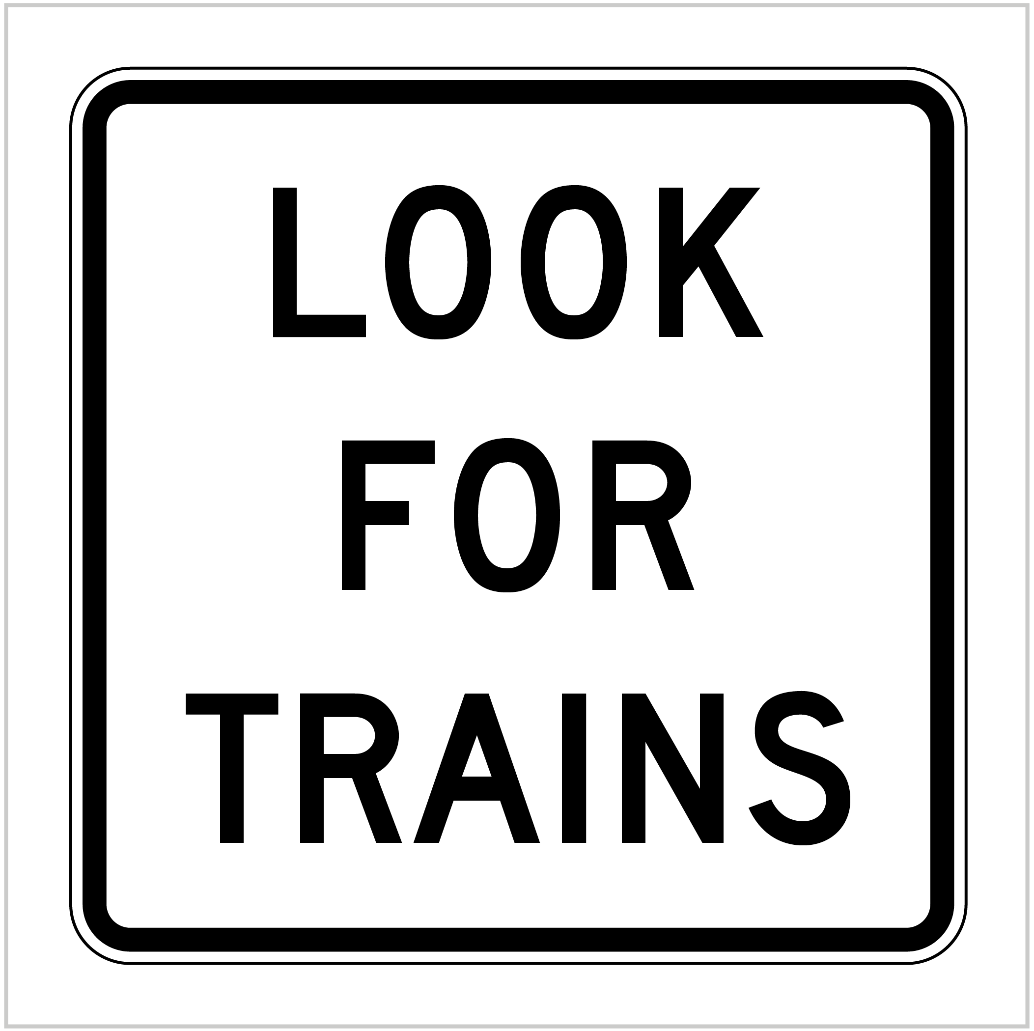 G9-48 LOOK FOR TRAINS