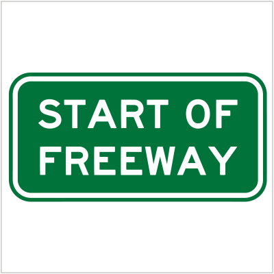 MR-GE-22 START OF FREEWAY