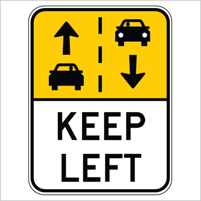 KEEP LEFT WA