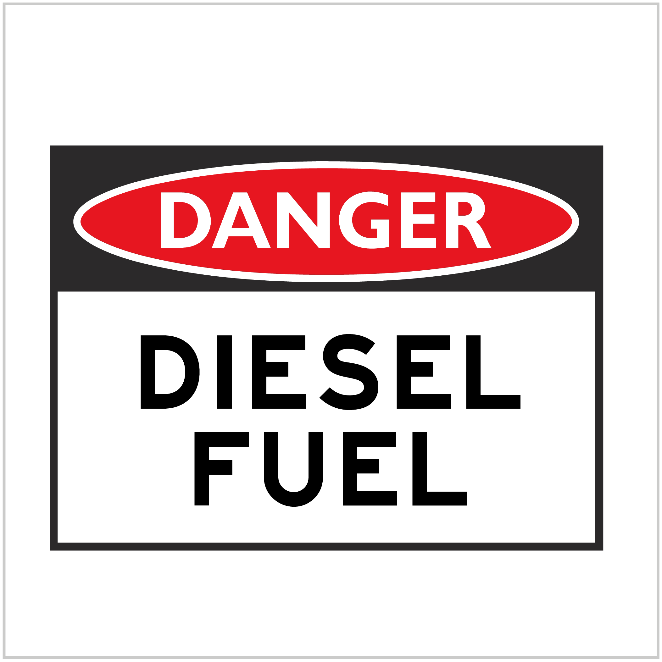 DGR-062 - DANGER - DIESEL FUEL