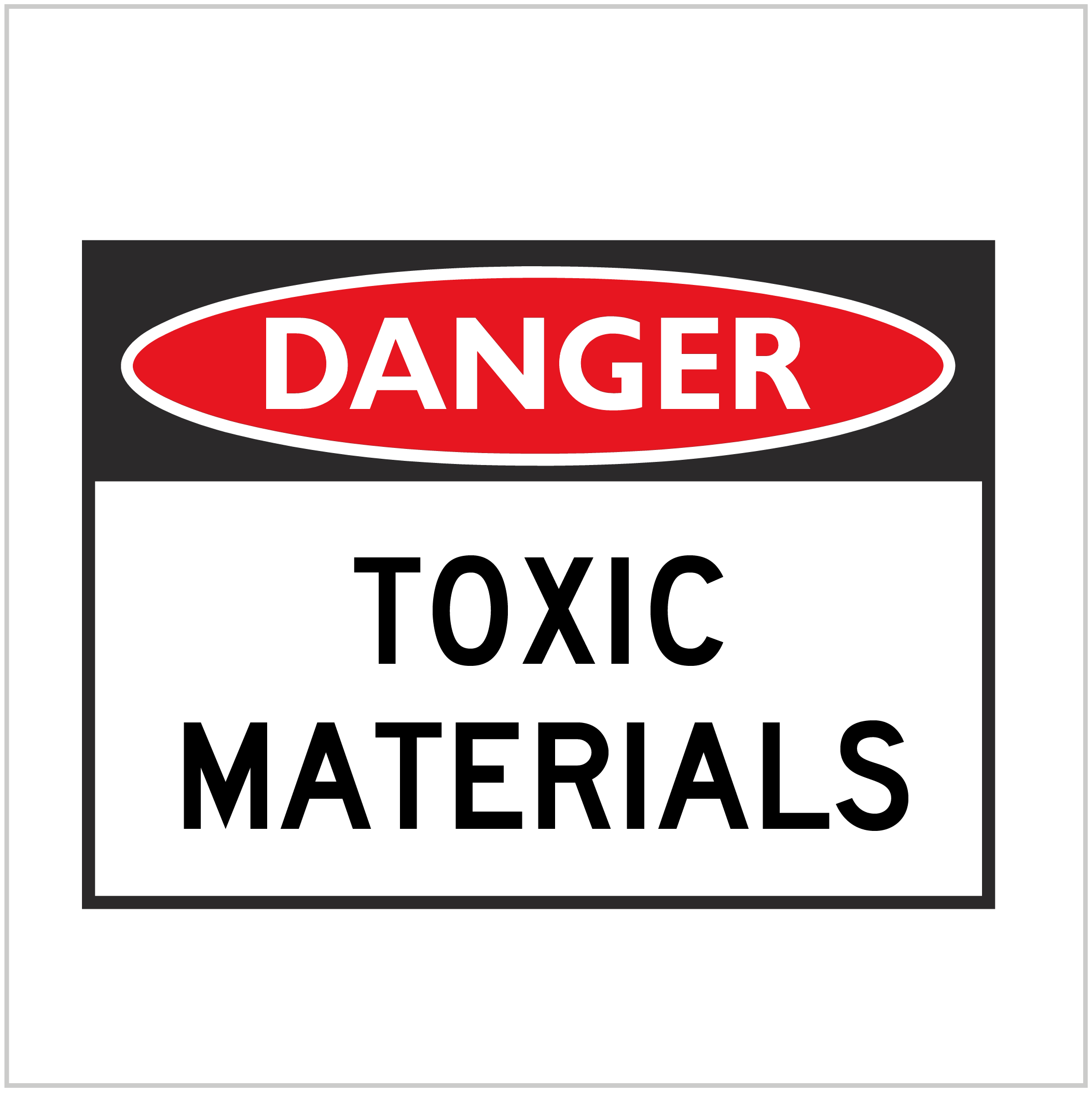 DGR-066 - DANGER - TOXIC MATERIALS