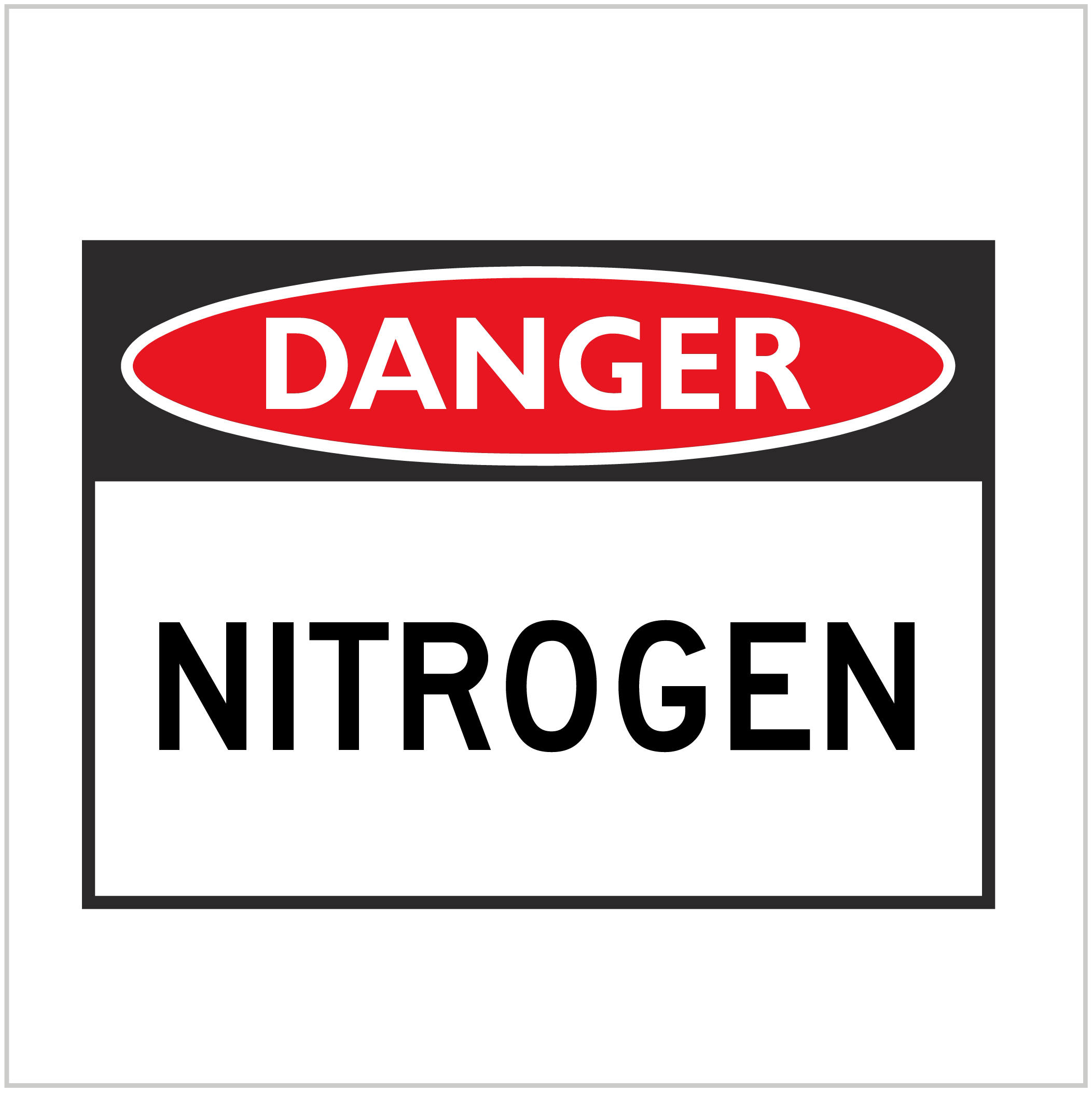 DGR-074 - DANGER - NITROGEN