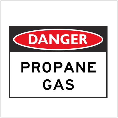 DGR-075 - DANGER - PROPANE GAS