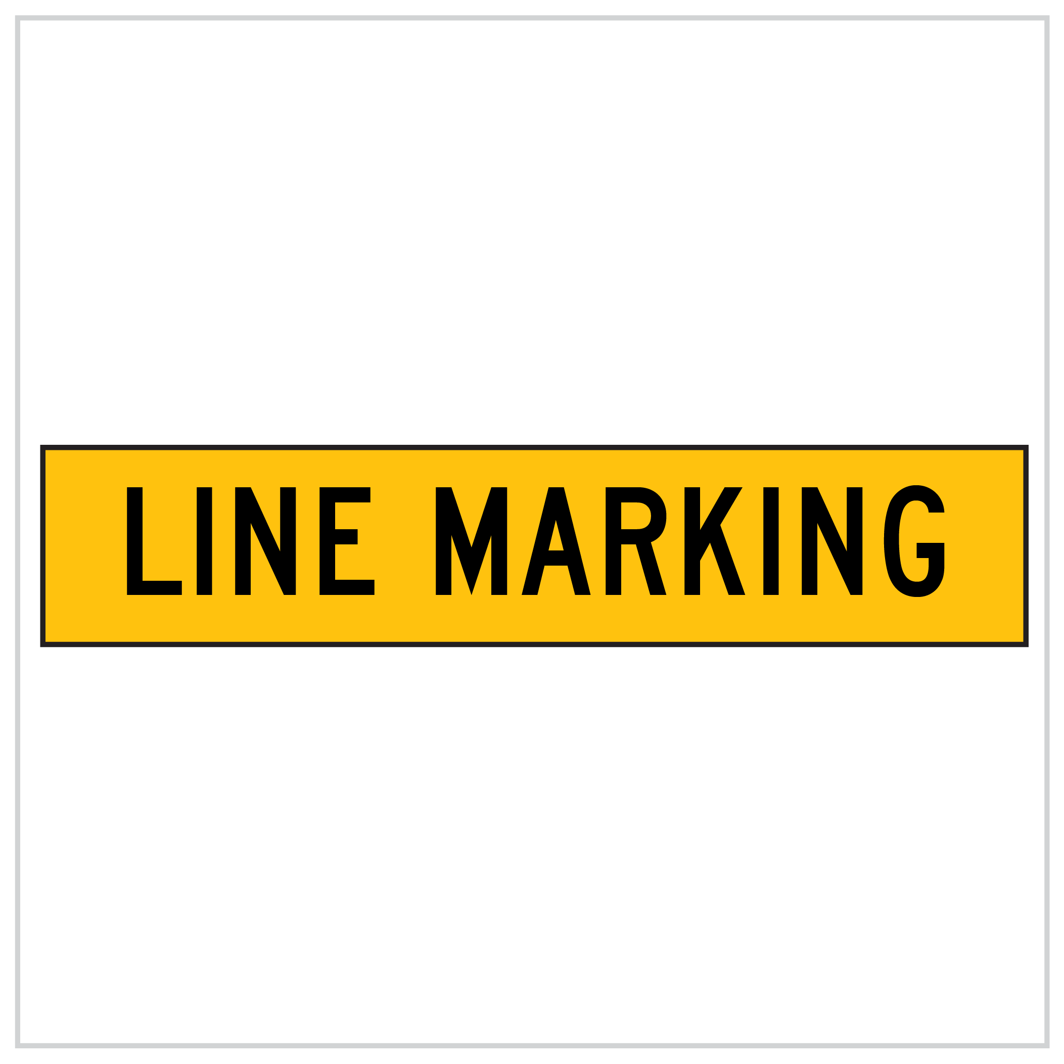 MMS-ADV-16 - WA ONLY - LINE MARKING - 5mm CORFLUTE