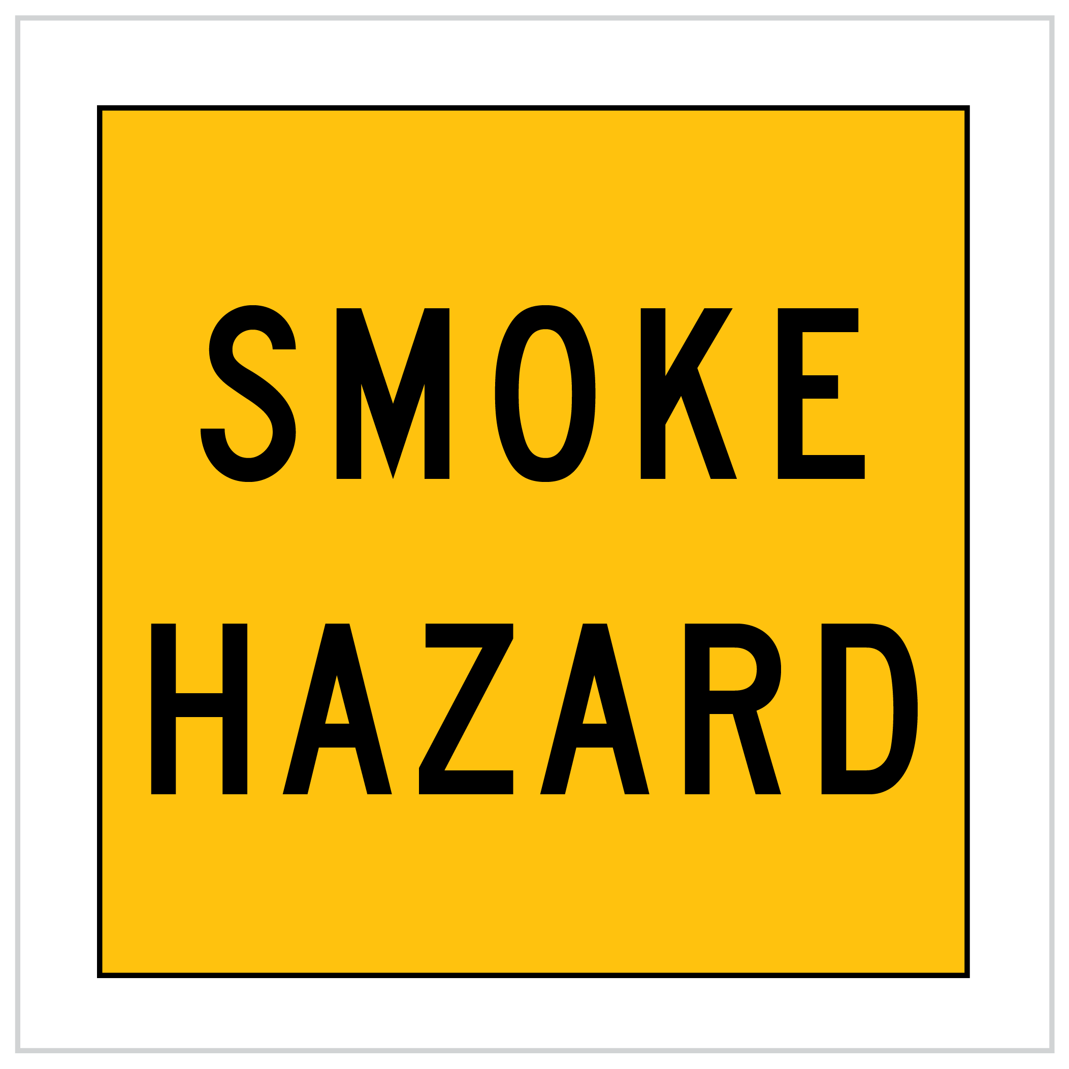 MMS-ADV-77 - WA ONLY - SMOKE HAZARD