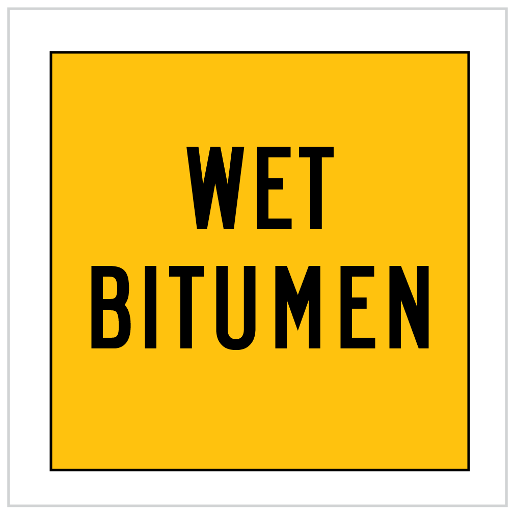 MMS-RC-12 - WET BITUMEN - CORFLUTE - MULTI MESSAGE SIGN