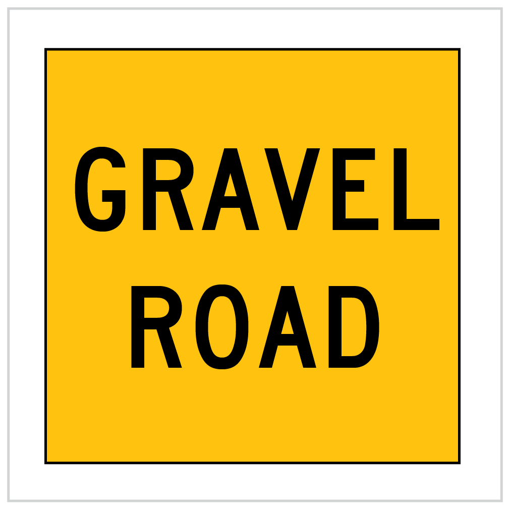 MMS-RC-14 - GRAVEL ROAD - CORFLUTE - MULTI MESSAGE SIGN