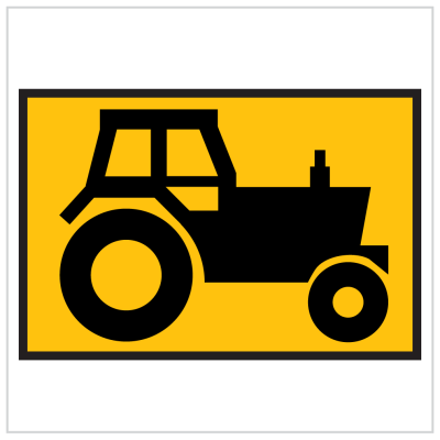 MR-TAW-32 - farm vehicle - TEMPORARY ROAD WORKS