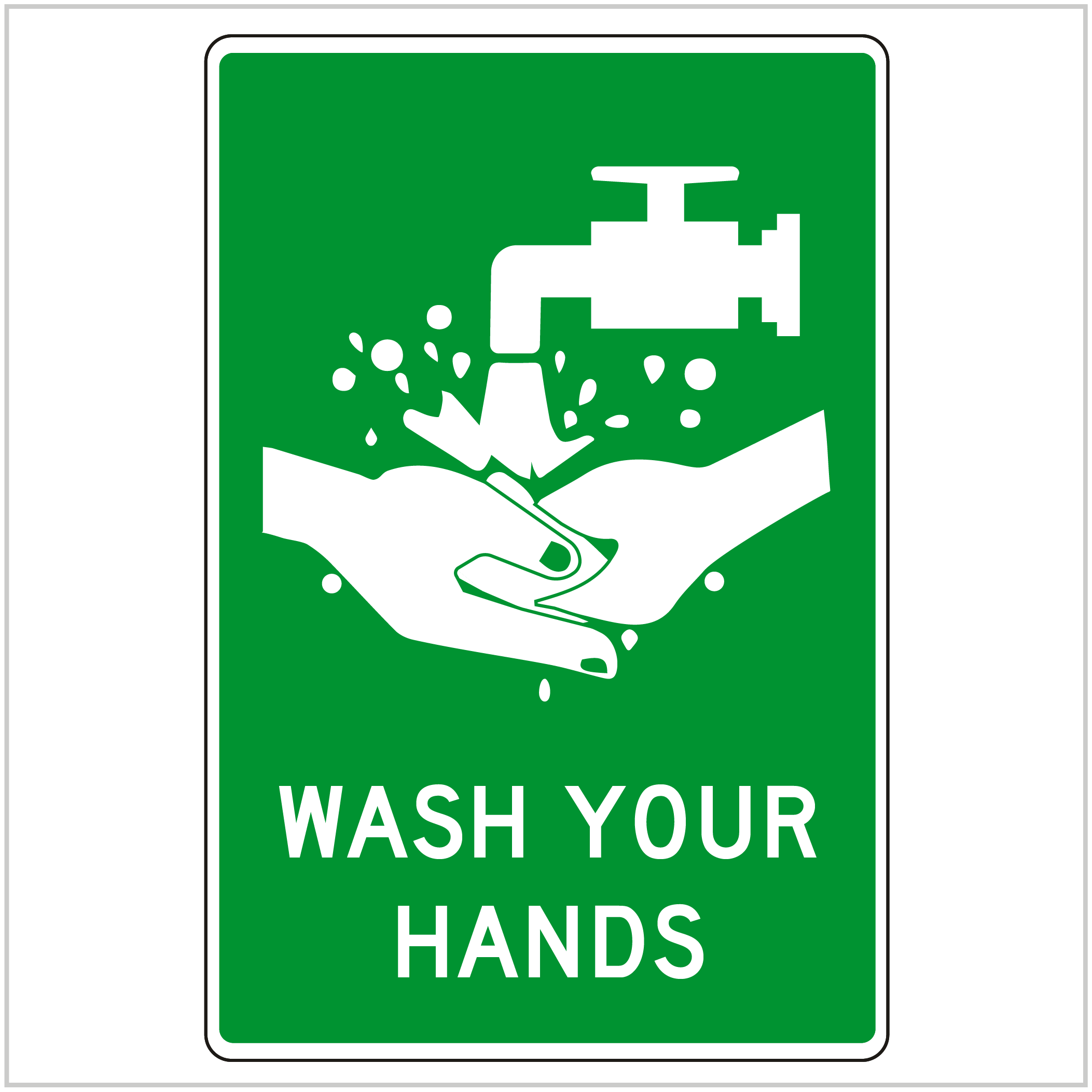 SAFE-097 - WASH YOUR HANDS