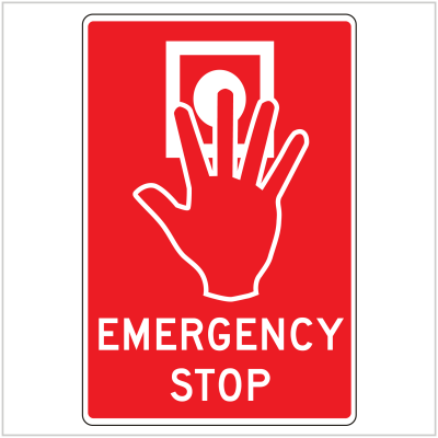 SAFE-098 - EMERGENCY STOP