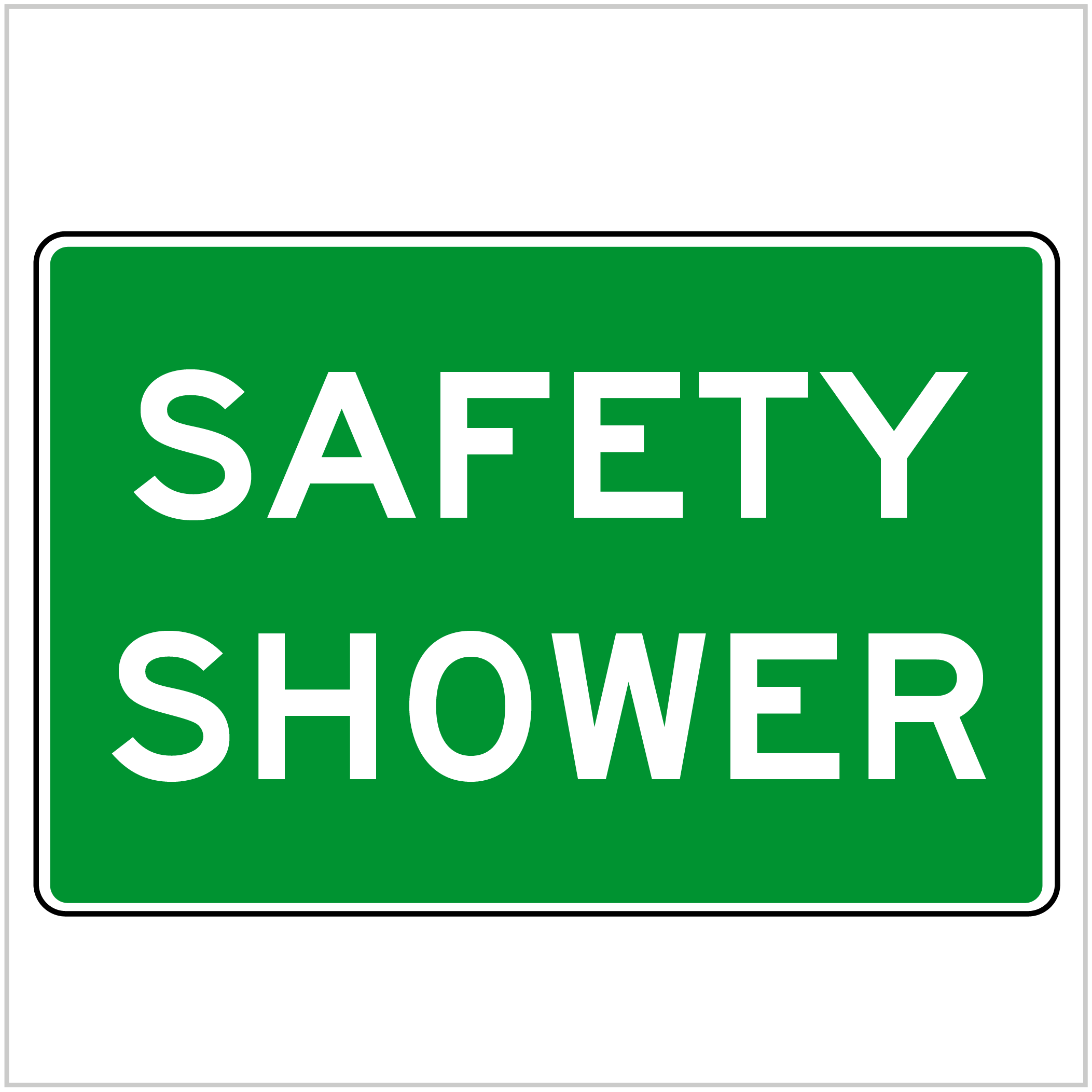 SAFE-104 - SAFETY SHOWER