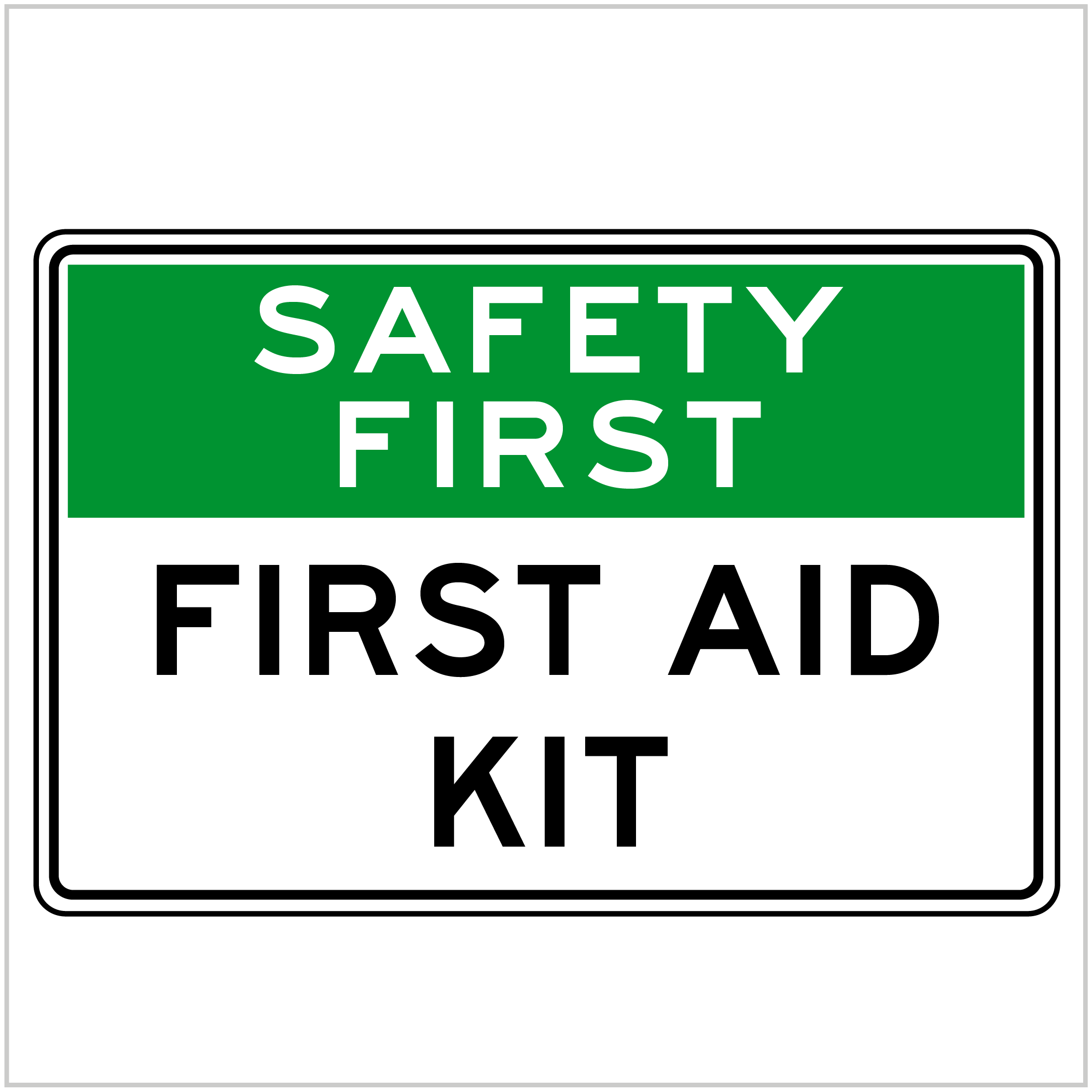 SAFE-108 - SAFETY FIRST FIRST AID KIT